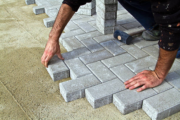 Residential Paver Driveway in Oliver, PA